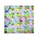 Minkštas EVA Edukacinis Kilimėlis - Dėlionė (puzzle) 4 dalys  60cmX60cm